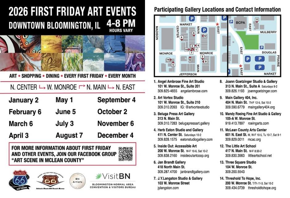 First Friday Map Image